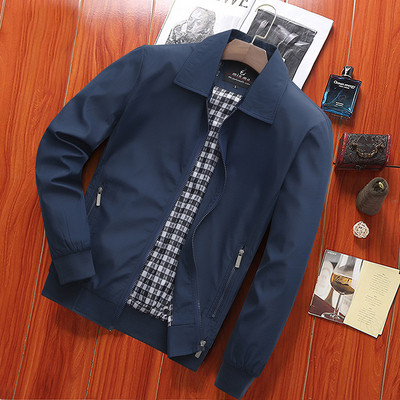 Мъжко ежедневно яке с О-образно деколте в няколко модела