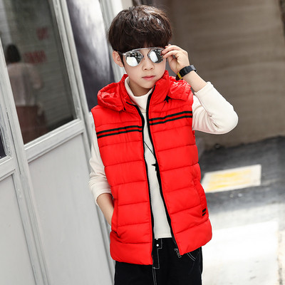 Детски модерен елек за момчета в два цвята