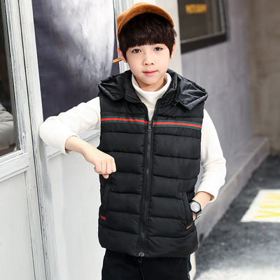 Детски модерен елек за момчета в два цвята