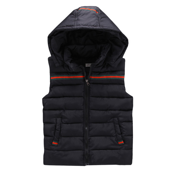 Детски модерен елек за момчета в два цвята