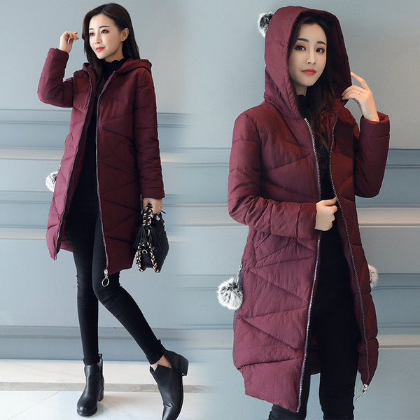 Ежедневно дамско яке в шест цвята и качулка с пух