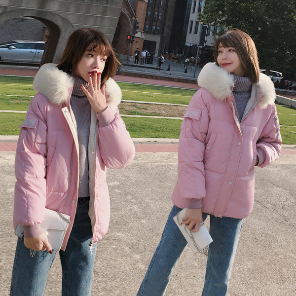 Дамско зимно яке с пух в няколко цвята