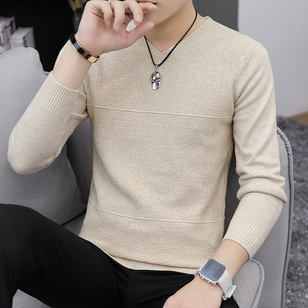 Pulover pentru bărbați modern în patru culori