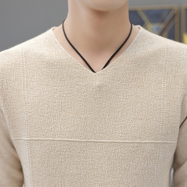 Pulover pentru bărbați modern în patru culori