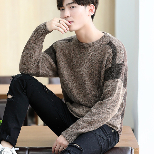 Pulover gros pentru bărbați în patru culori