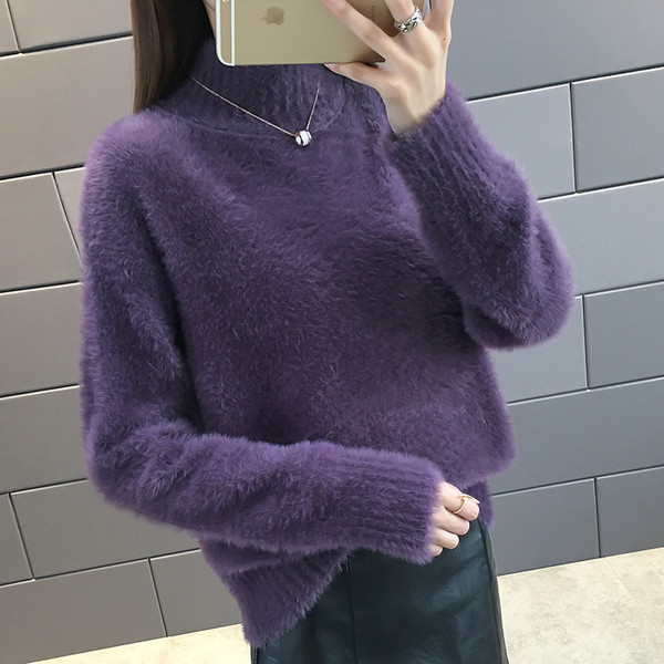 Pulover moale de dama elegant in mai multe culori