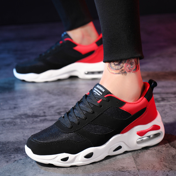 Adidasi de toamna pentru barbati cu perna de aer in patru culori