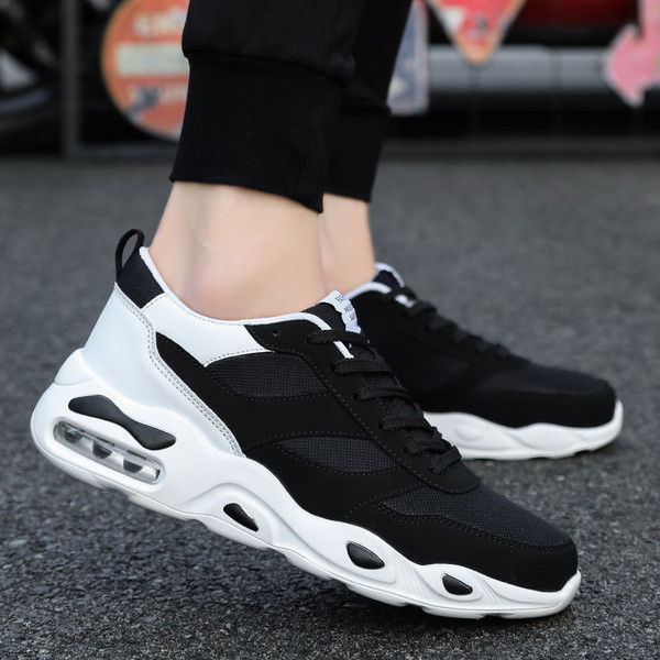 Adidasi de toamna pentru barbati cu perna de aer in patru culori