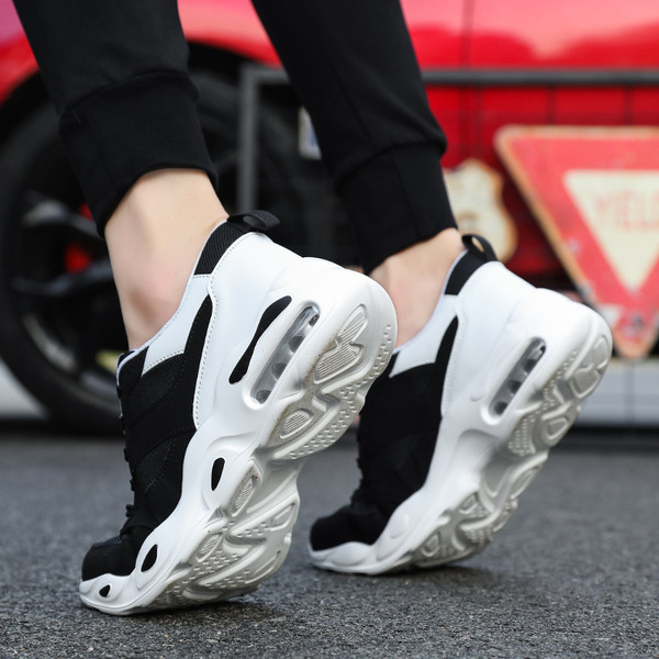 Adidasi de toamna pentru barbati cu perna de aer in patru culori