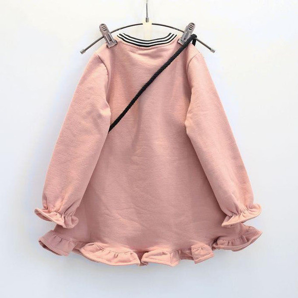 HIT Model actual de croi rochie pentru copii in doua culori