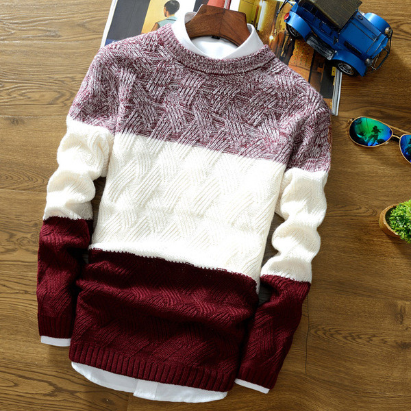Pulover de iarna pentru barbati in trei culori