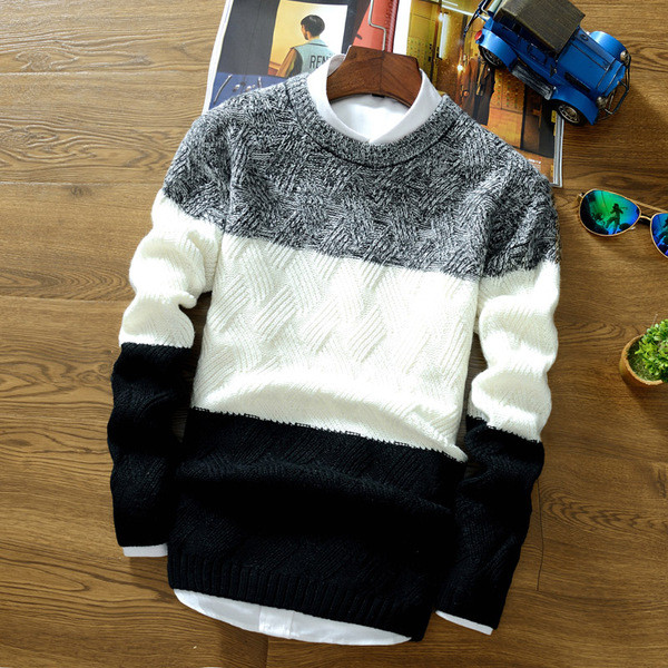 Pulover de iarna pentru barbati in trei culori