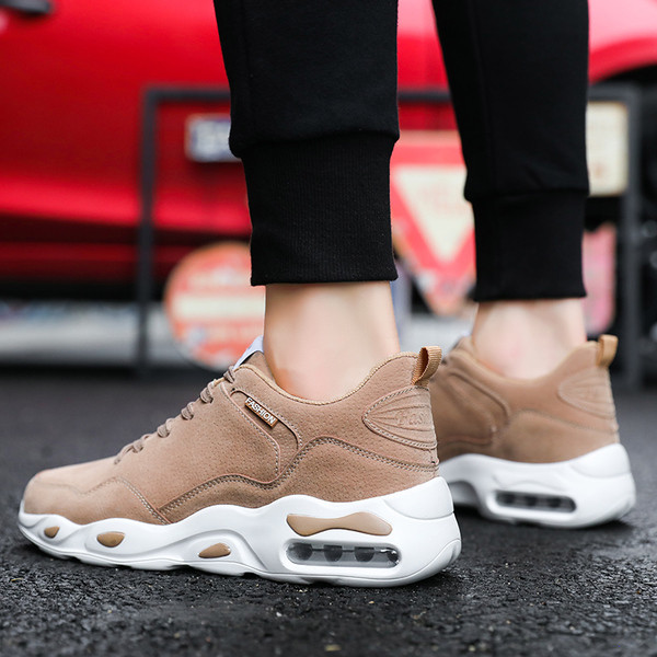 Tenisi barbati unici pentru toamna cu perna de aer in patru culori