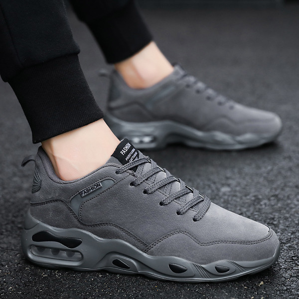 Tenisi barbati unici pentru toamna cu perna de aer in patru culori