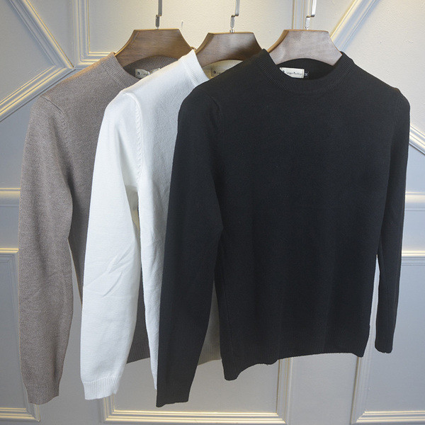 Pulover unic pentru bărbați, simplu, în trei culori