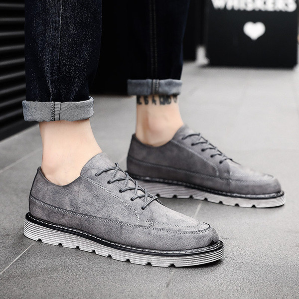 Model nou de pantofi de barbati sport-eleganti din piele ecologica in trei culori