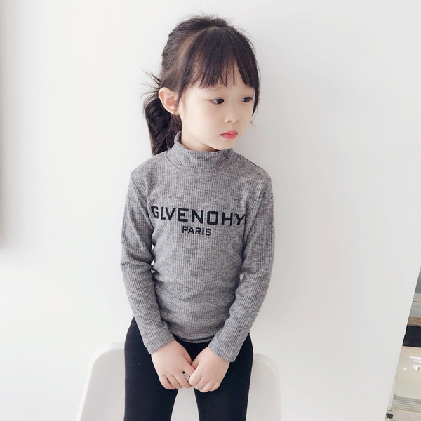 Bluza pentru copii in mai multe culori cu guler inalt