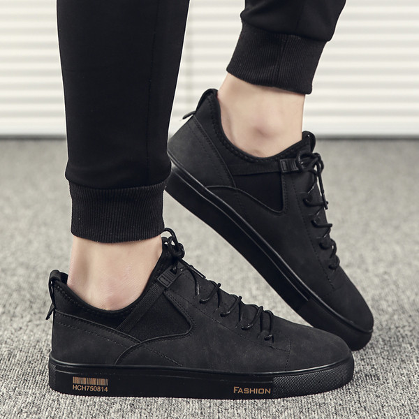 Pantofi casual barbatesti din piele ecologica pentru toamna in trei culori