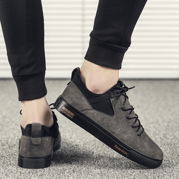 Pantofi casual barbatesti din piele ecologica pentru toamna in trei culori