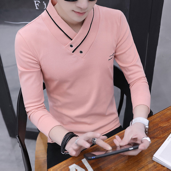 Pulover elegant pentru bărbați cu inscripție în patru culori