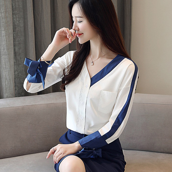 Cămașă de damă puternică cu panglici