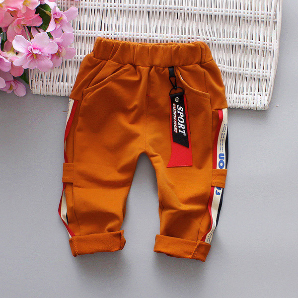 Pantaloni pentru copii pentru baieti cu inscriptie