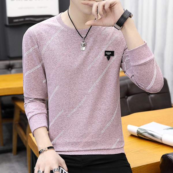 Pulover barbatesc modern cu panglici in mai multe culori