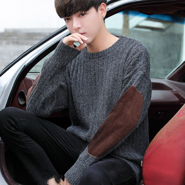 Pulover elegant de iarnă pentru bărbați în patru culori