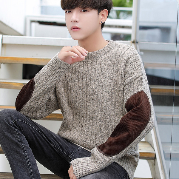 Pulover elegant de iarnă pentru bărbați în patru culori