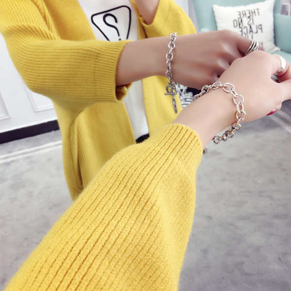 Vesta moderna de dama lunga cu buzunare in mai multe culori