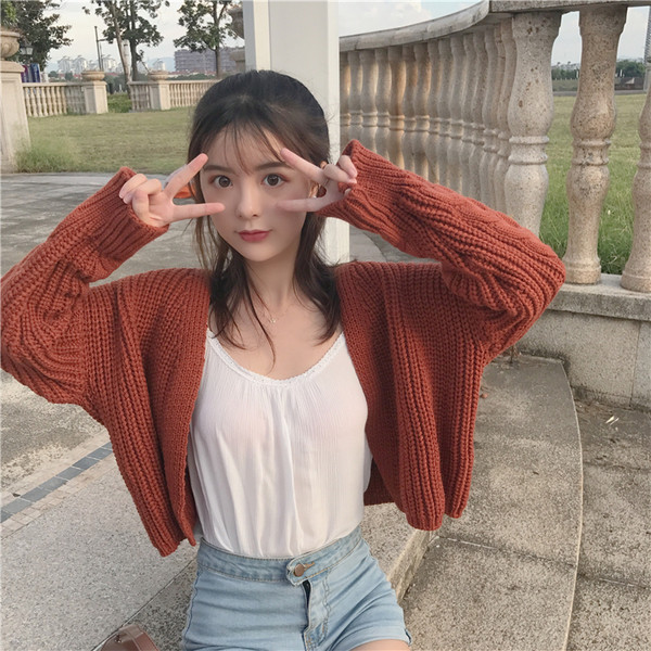 Vesta de dama moderna cu decolteu in V in doua culori