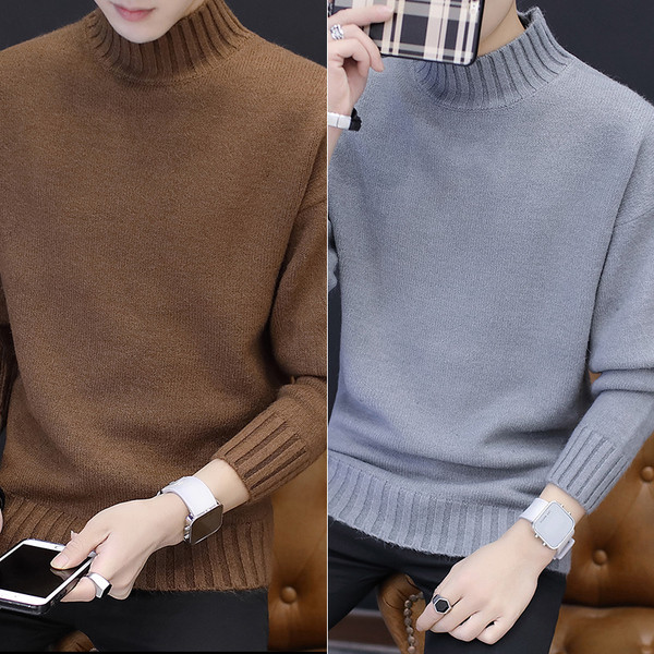 Pulover bărbătesc la modă în diferite culori