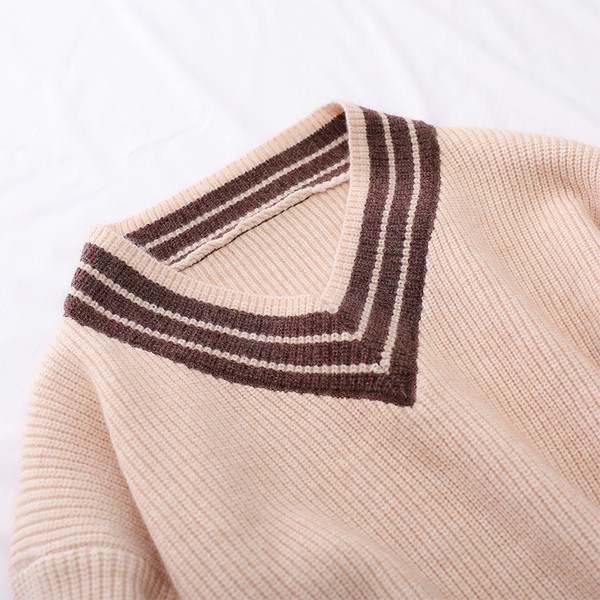 NOU set de tricotat pentru femei elegant - fusta si pulover in doua culori