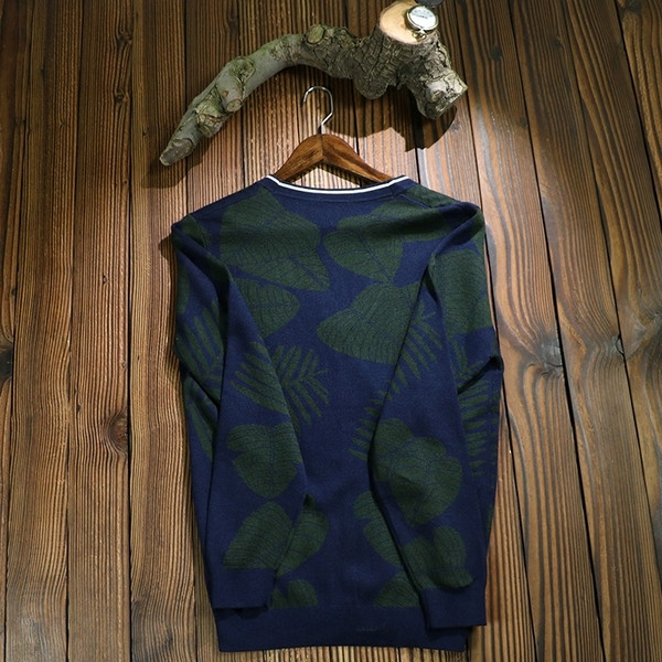 Vestă modernă pentru bărbați de culoare închisă cu model