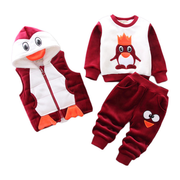 Set copii din trei piese in mai multe modele potrivit pentru fete si baieti