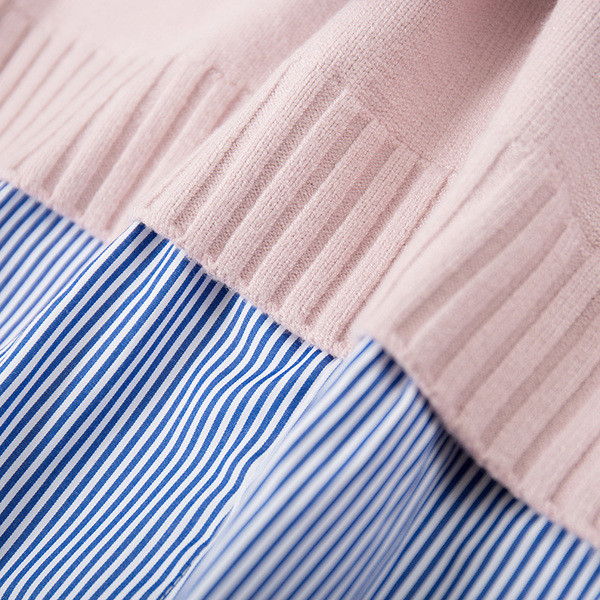 Pulover unic de damă cu guler în formă de O - trei culori