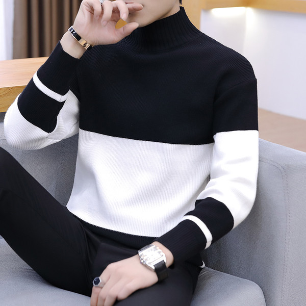 Κομψό ανδρικό πουλόβερ  σε τέσσερα χρώματα