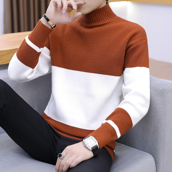 Κομψό ανδρικό πουλόβερ  σε τέσσερα χρώματα