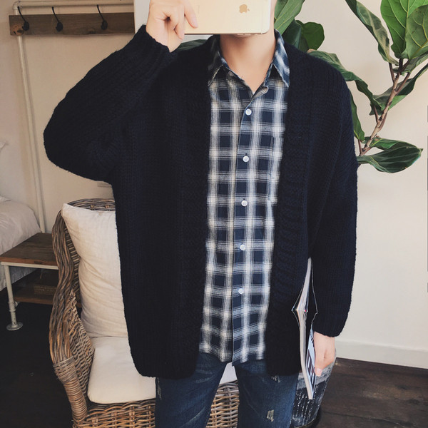 Vestă groasă pentru bărbați, casual, în patru culori