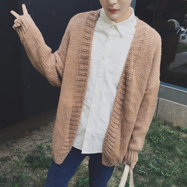 Vestă groasă pentru bărbați, casual, în patru culori