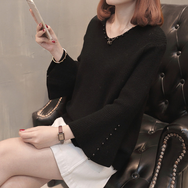 Pulover elegant de damă cu mâneci lotus în șase culori