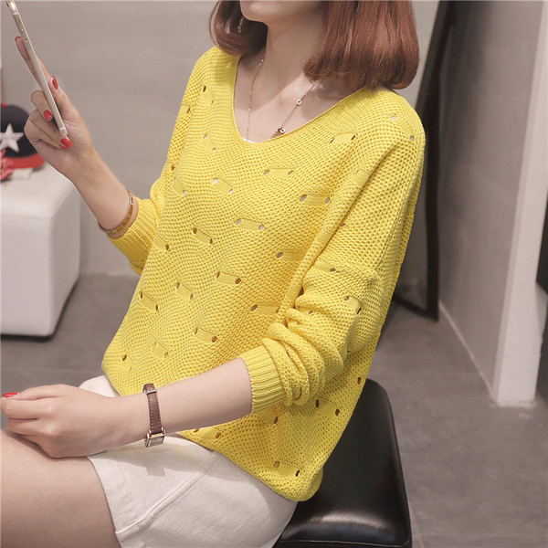 Καθημερινό γυναικείο πουλόβερ σε διάφορα χρώματα