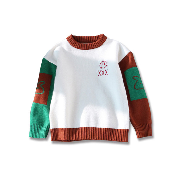 Πολύχρωμο πουλόβερ για τα κορίτσια και τα αγόρια