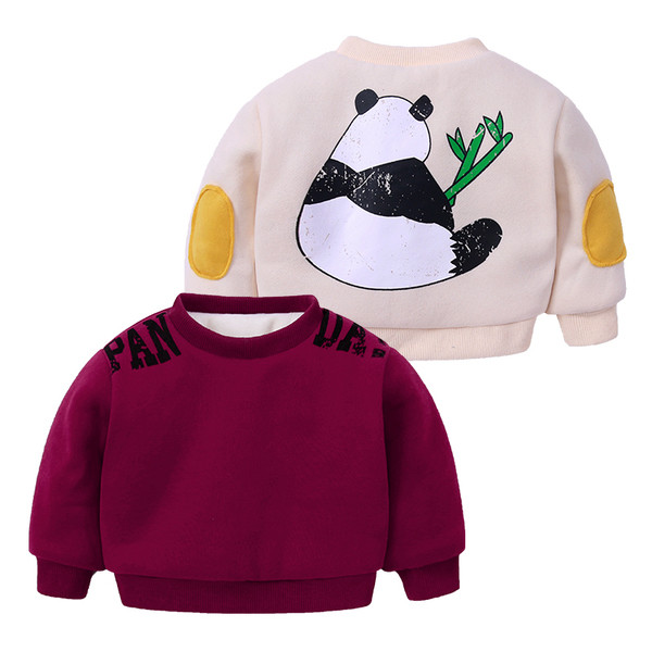 Παιδική  ζεστή μπλούζα με λαιμόκοψη