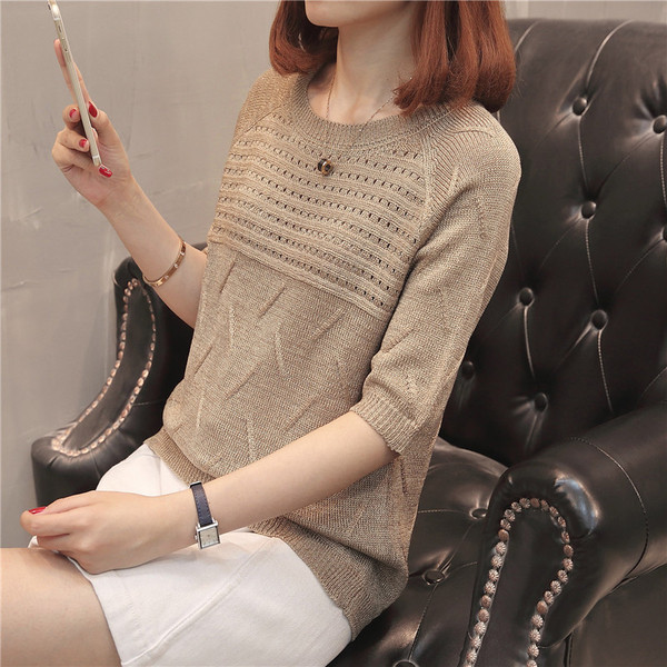 Alkalmi női pulóver hat színben