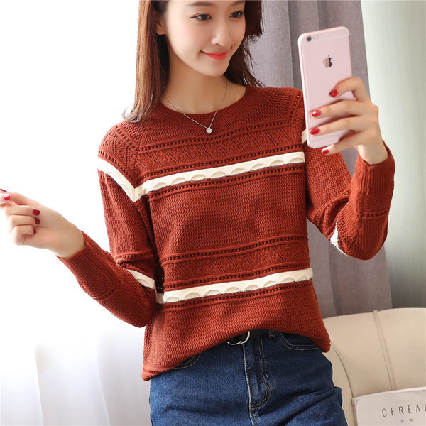Καθημερινό γυναικείο  πουλόβερ σε τέσσερα χρώματα