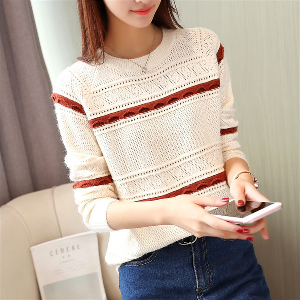 Καθημερινό γυναικείο  πουλόβερ σε τέσσερα χρώματα