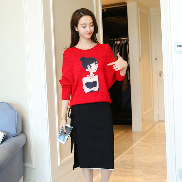 Γυναικείο πουλόβερ με εφαρμογές σε τέσσσερα χρώματα