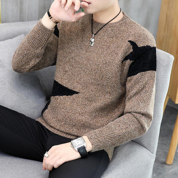 Pulover gros modern în patru culori