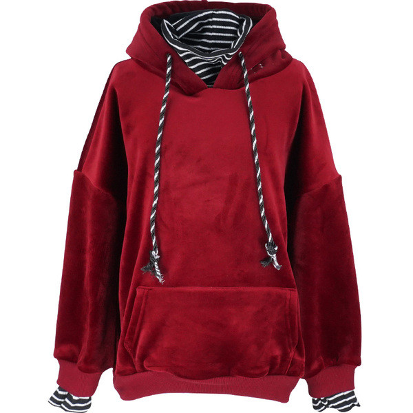 Παιδικό φούτερ με κουκούλα και μπροστινή τσέπη σε τέσσερα χρώματα